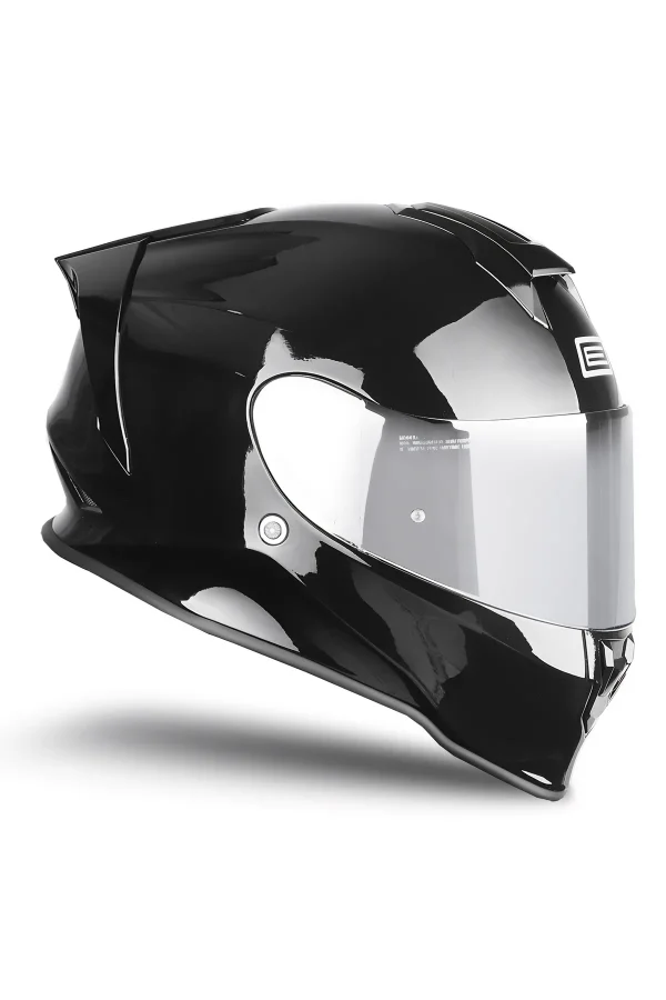 Dinamo Evo Parlak Siyah Kask - Görsel 2