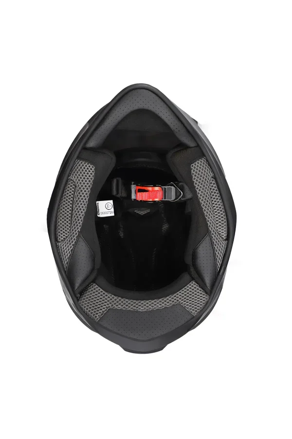 Dinamo Evo Bunker Siyah Beyaz Antrasit Kask - Görsel 4